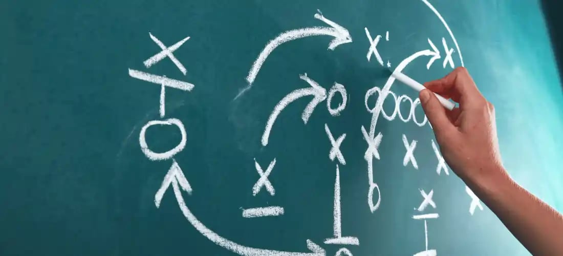 IT Offense as a Football Play